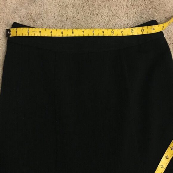 Classy Charcoal Grey Mermaid Hem Pencil Skirt - Picture 10 of 15